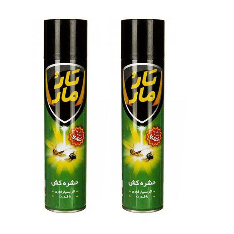 اسپری حشره کش تارومار حجم 400 میلی لیتر مجموعه 2 عددی
