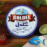 کنسرو تن ماهی در روغن گیاهی گلدل - 180 گرم