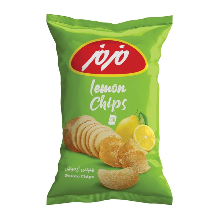 چیپس لیمویی مزمز - 60 گرم