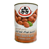 کنسرو خوراک لوبیا چیتی یک و یک _420 گرم