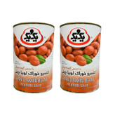کنسرو خوراک لوبیا چیتی یک و یک _420 گرم