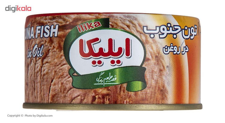 کنسرو ماهی تن جنوب ایلیکا مقدار 180 گرم