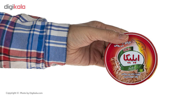 کنسرو ماهی تن جنوب ایلیکا مقدار 180 گرم
