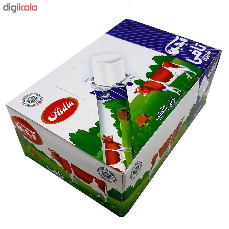 تافی قلمی شیری گاوی آیدین مقدار 445 گرم