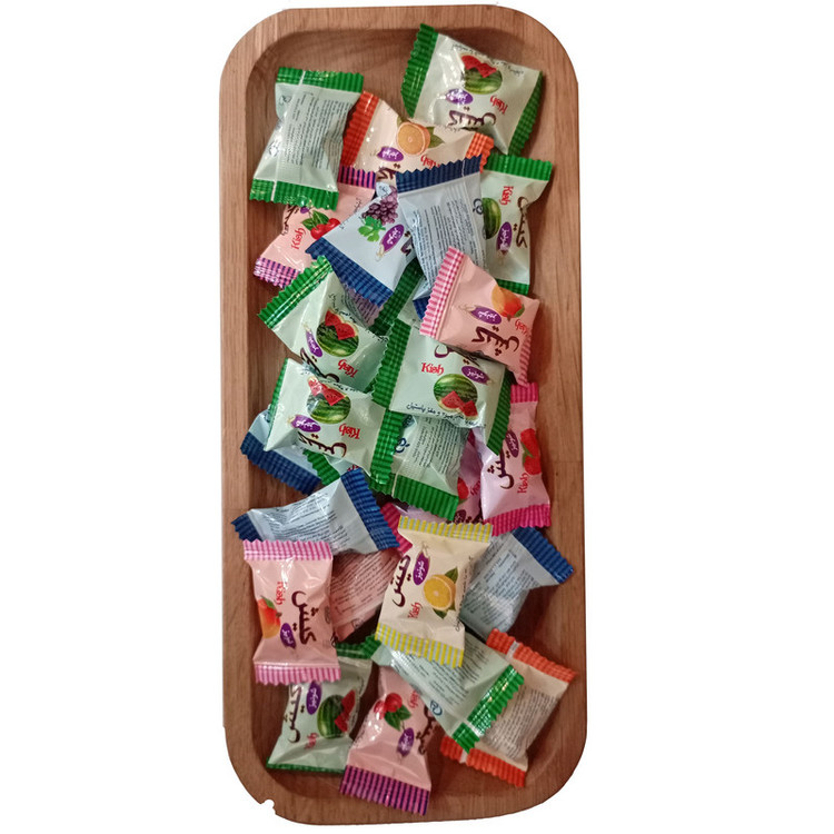 آبنبات با طعم میوه و مغز پاستیل شونیز - 3000 گرم