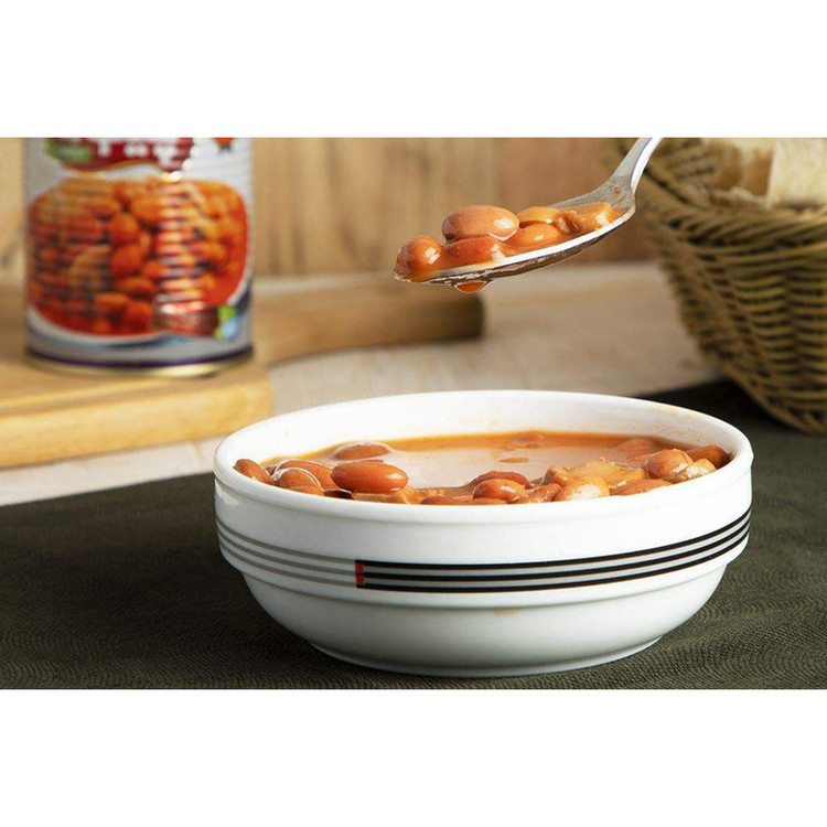 کنسرو لوبیا چیتی با سس گوجه فرنگی چینود - 350 گرم بسته 2 عددی