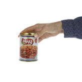 کنسرو لوبیا چیتی و قارچ چینود - 350 گرم بسته 2 عددی
