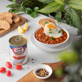 کنسرو لوبیا چیتی با سس گوجه فرنگی چین چین - 380 گرم بسته 2 عددی