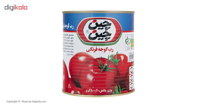 رب گوجه فرنگی چین چین مقدار 800 گرم