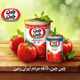 کنسرو رب گوجه فرنگی چین چین - 800 گرم بسته 12 عددی