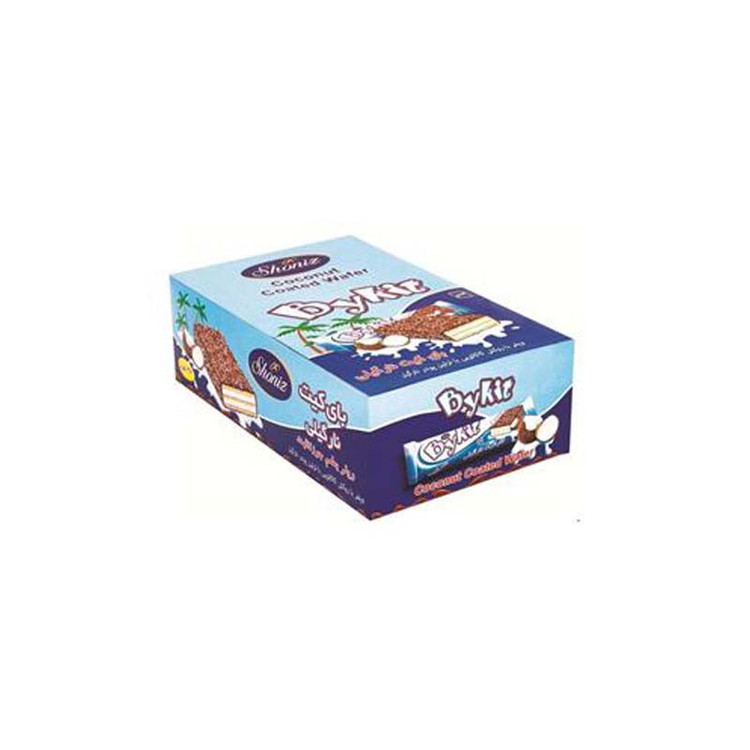 ویفر بایکیت نارگیل شونیز بسته 24 عددی