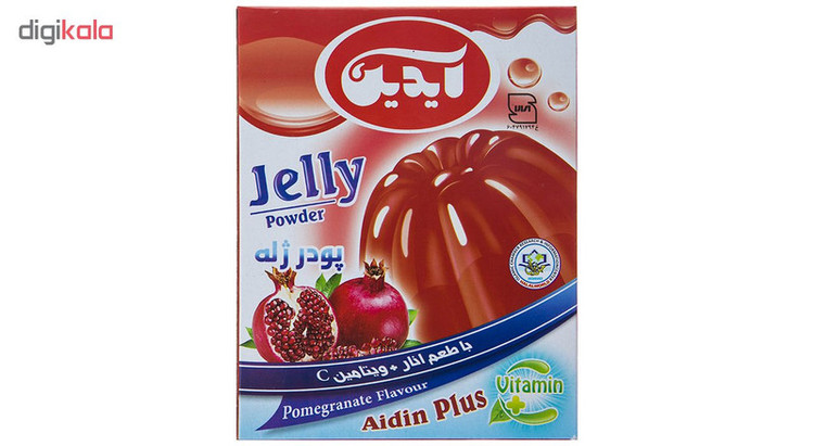 پودر ژله انار آیدین مقدار 100 گرم