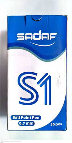 خودکار صدف مدل s1 قطر 0.7 بسته 50 عددی