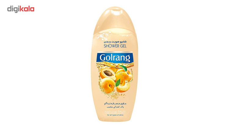 شامپو بدن گلرنگ مدل Apricot مقدار 400 گرم