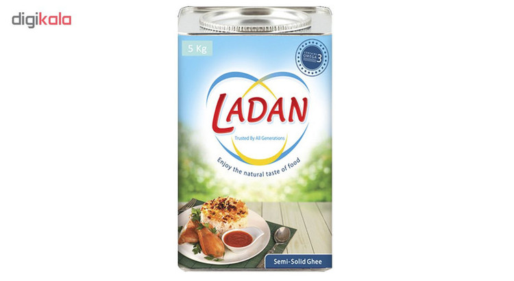 روغن نیمه جامد لادن - 5 کیلوگرم