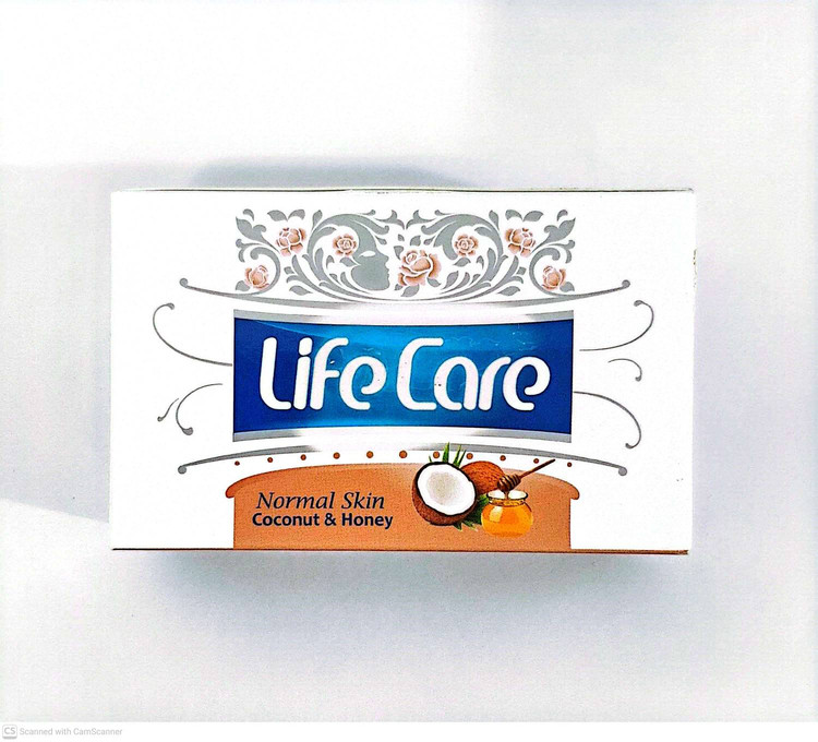صابون شستشو لایف کر مدل Coconut & Honey وزن 90 گرم