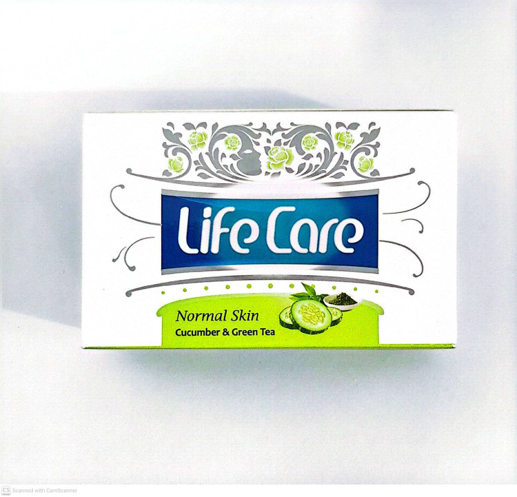 صابون شستشو لایف کر مدل Cucumber Green Tea وزن 90 گرم