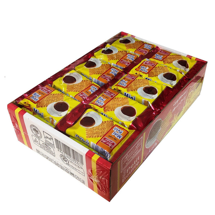 بیسکویت پتی بور وانیلی شیرین عسل - 13 گرم بسته 50 عددی