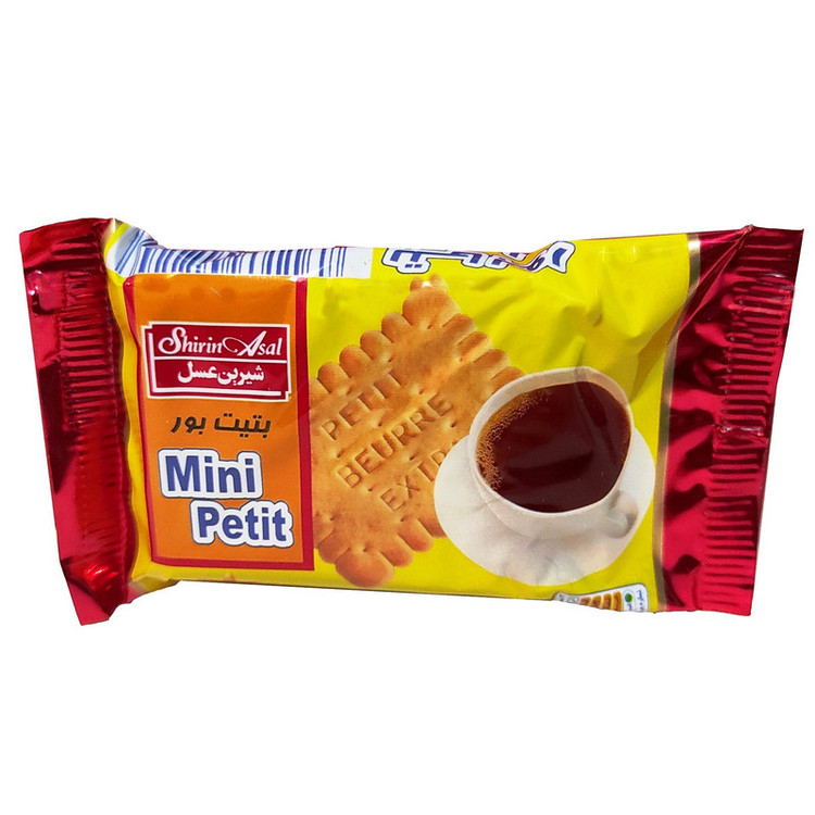 بیسکویت پتی بور وانیلی شیرین عسل - 13 گرم بسته 50 عددی